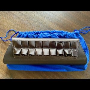 NWT Stuart Weitzman silk clutch